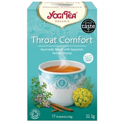 Yogi Tea Био Аюрведичен чай за здраво гърло x 17 пакетчета